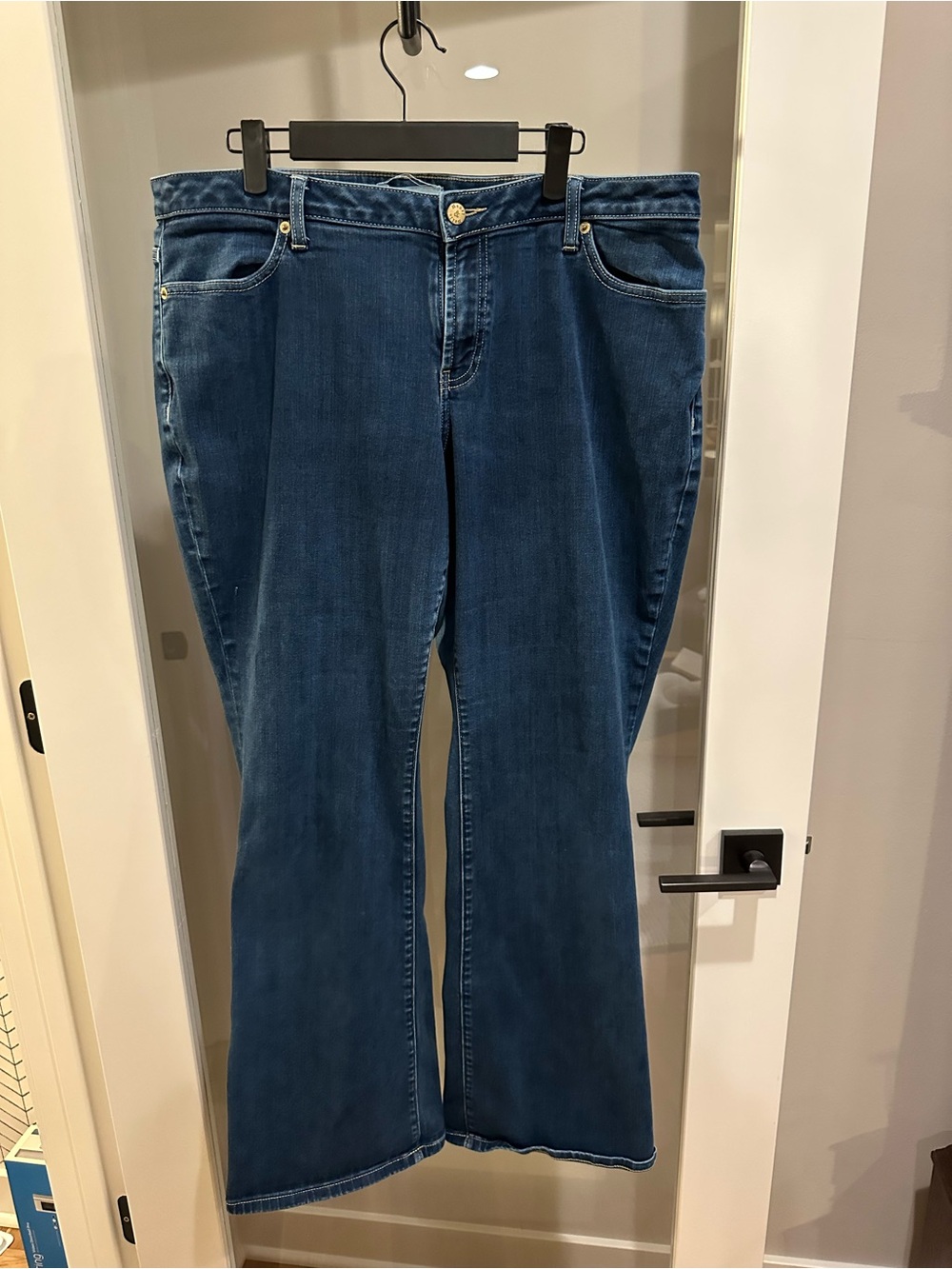Henry & Belle Indigo Flare Jeans - Wide Leg Denim